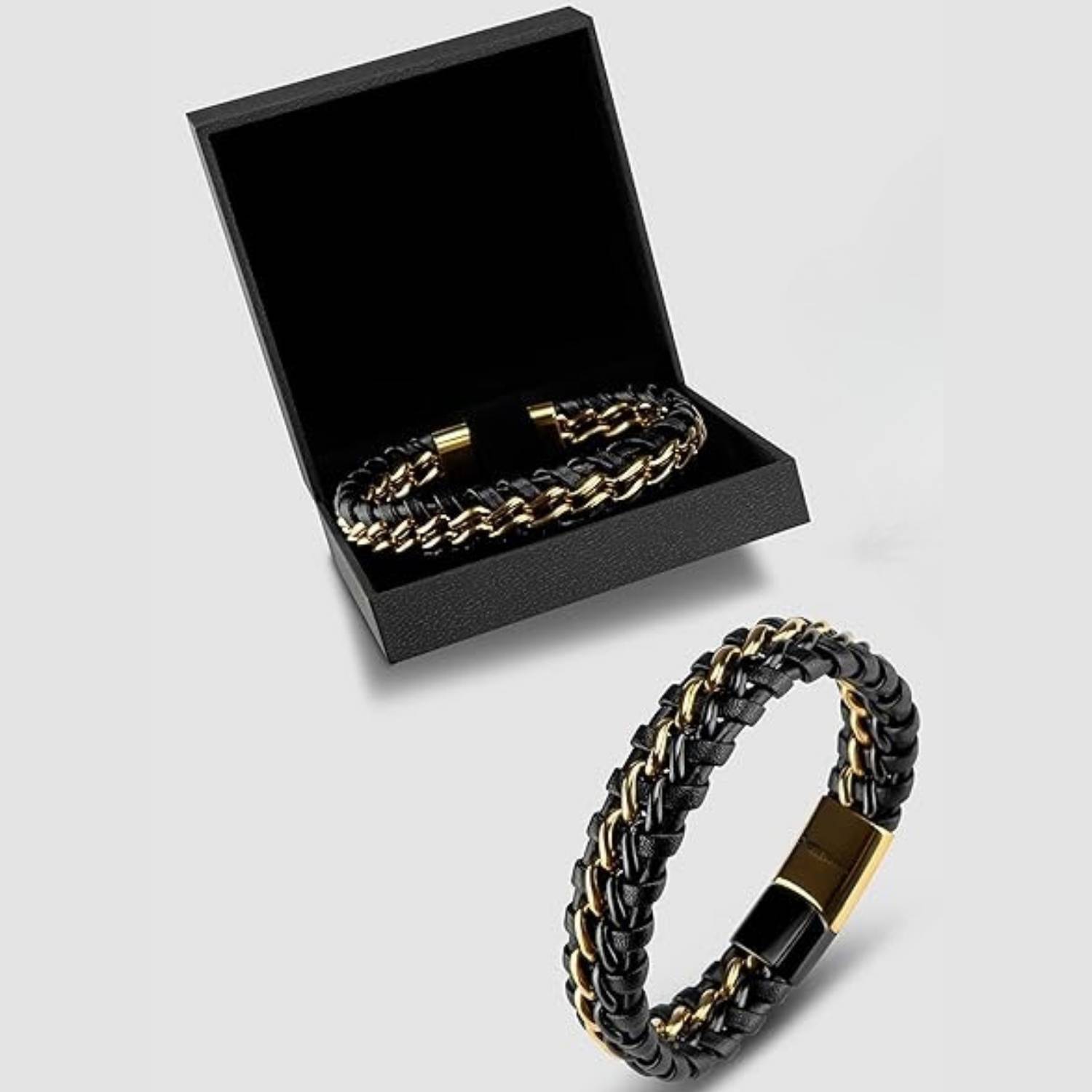 Men's Leather Bracelet - Small: image 2