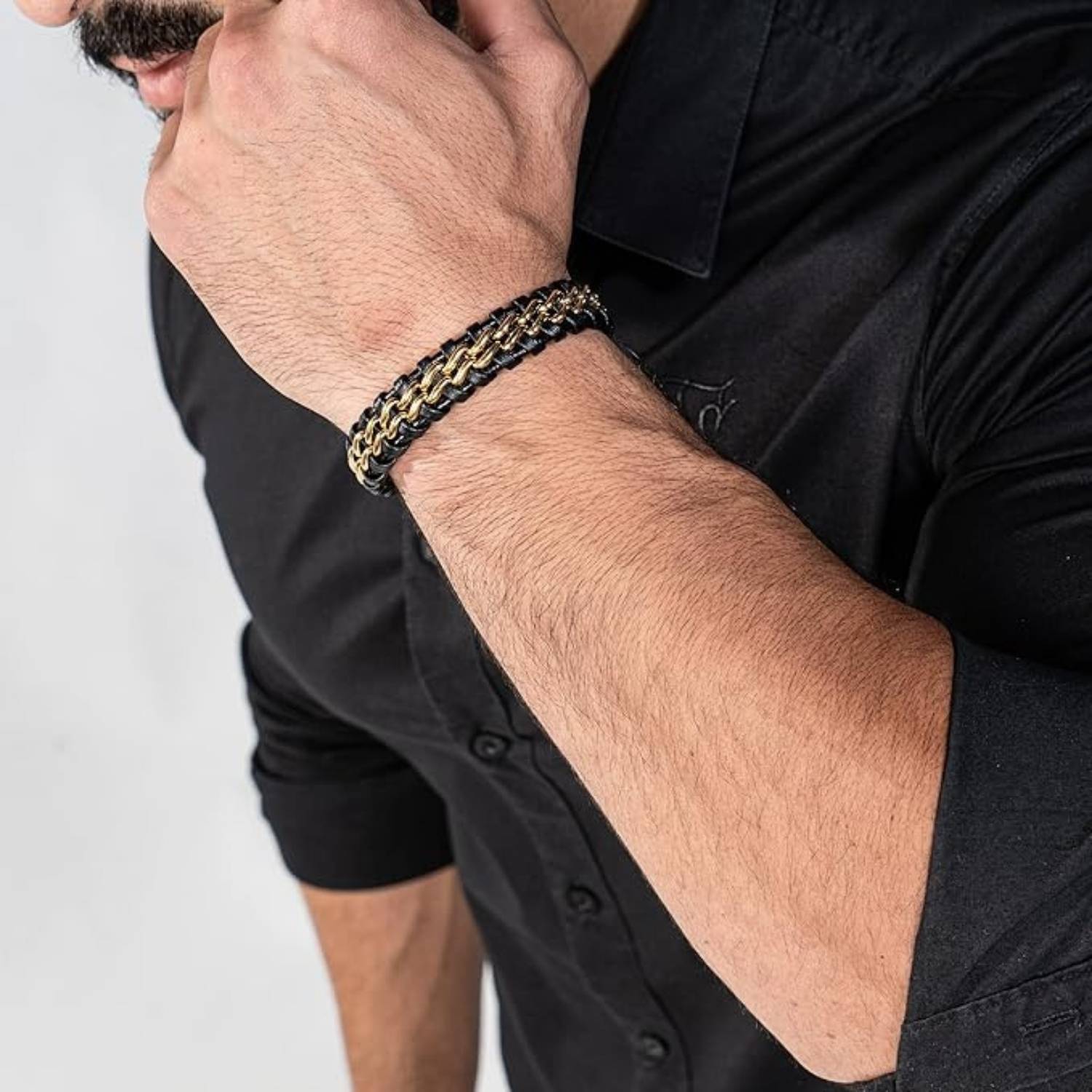 Men's Leather Bracelet - Small: image 5