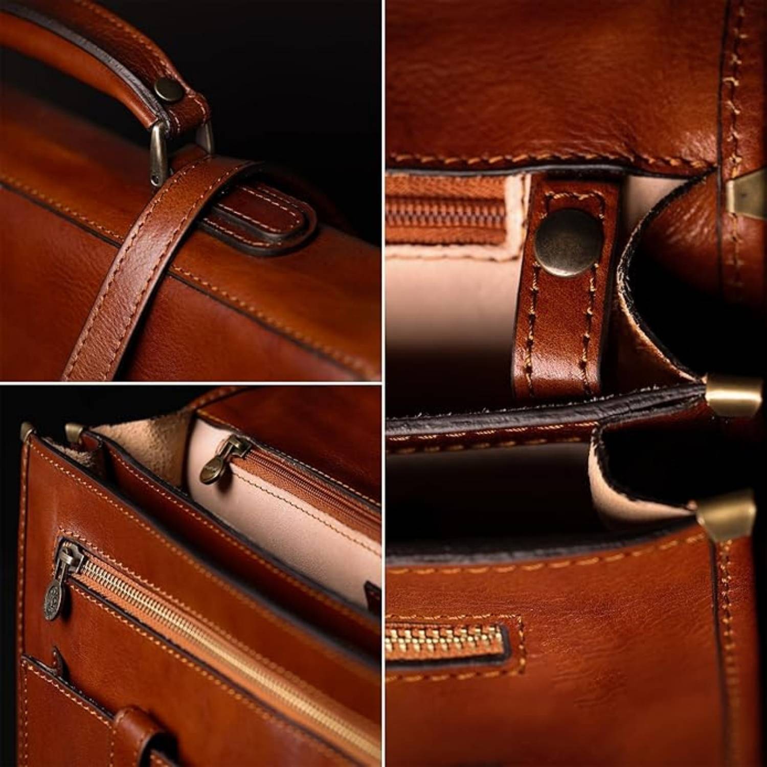 Men's Leather Briefcase: image 7