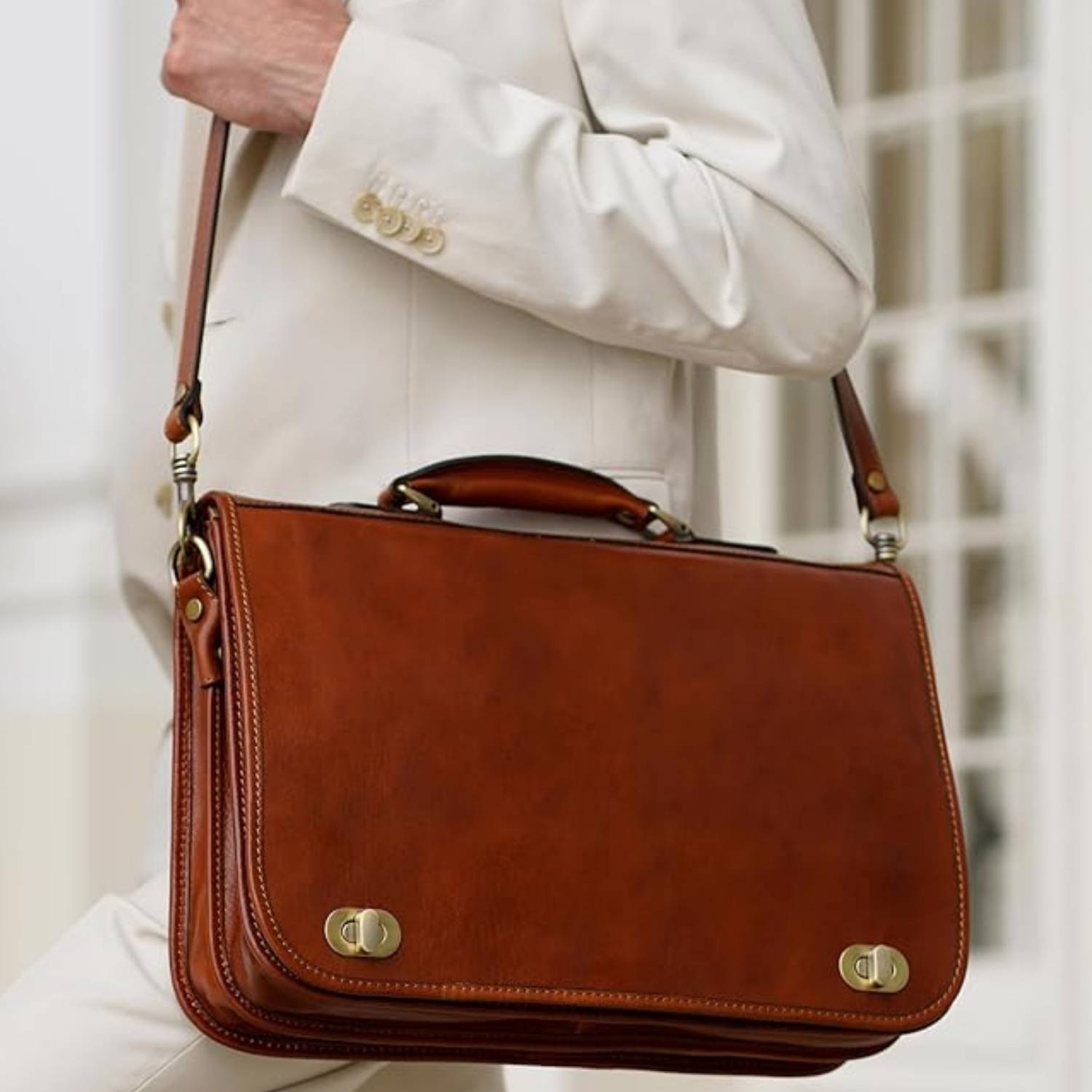Men's Leather Briefcase