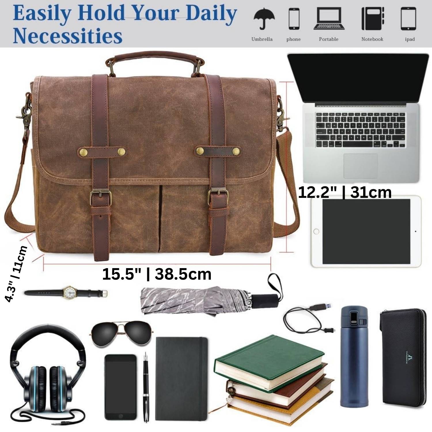 Men's Messenger Bag: image 3